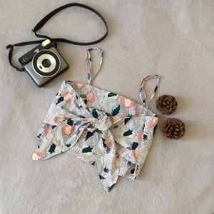 Bra Printed Sleeveless Top